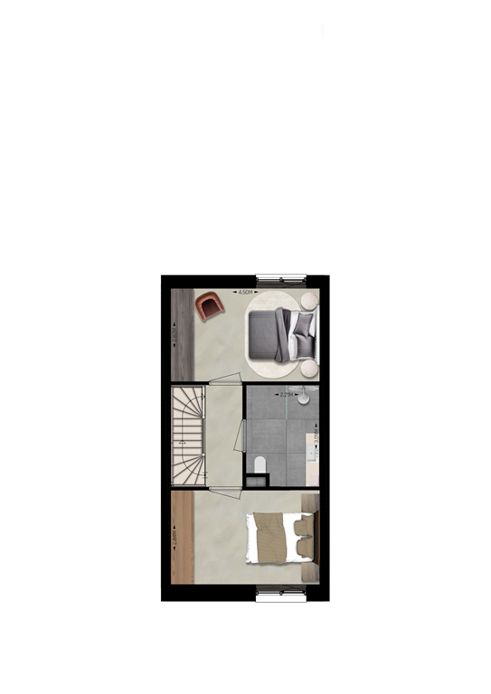 mediumsize floorplan